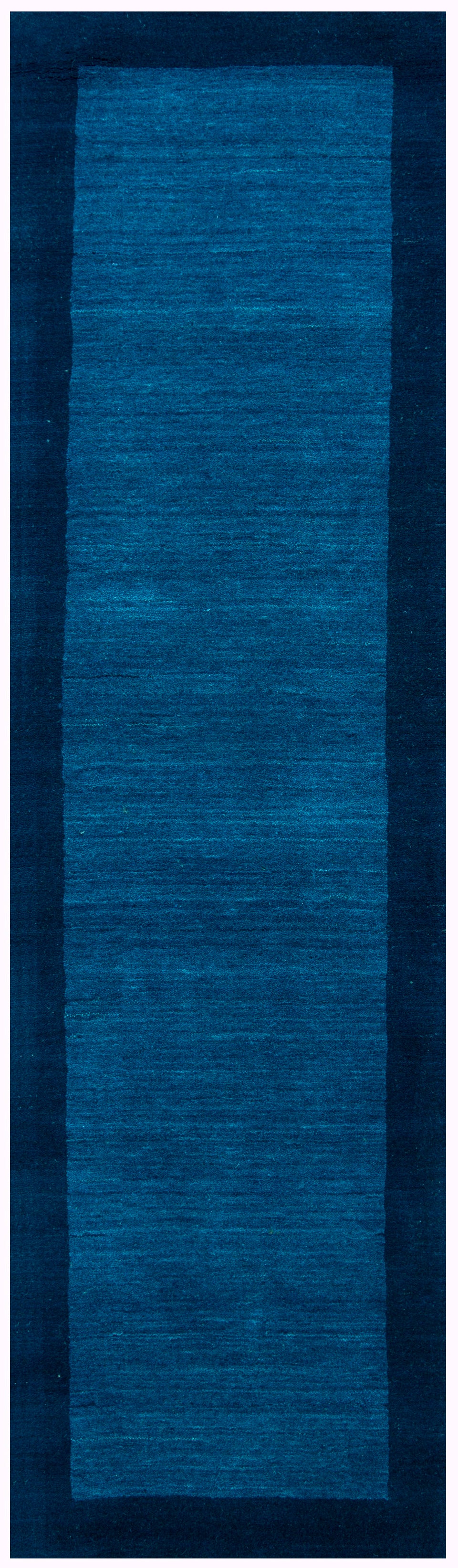 Rizzy Home Platoon PL2436 Blue Boarder Area Rug