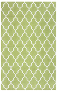 Rizzy Home Swing SG2100 Green Trellis Area Rug