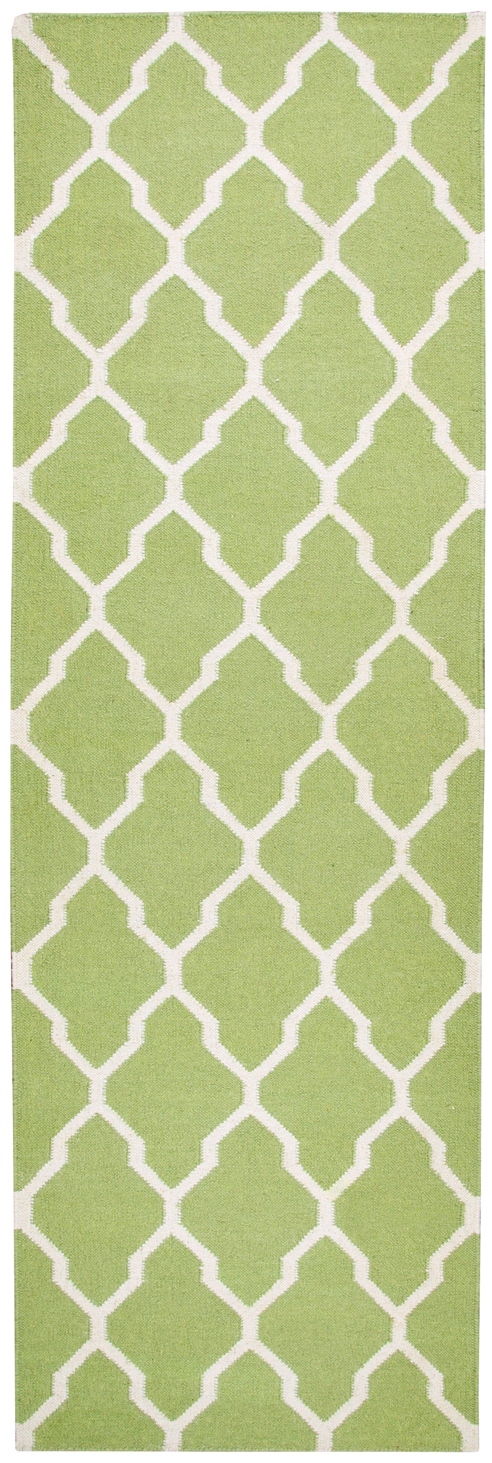 Rizzy Home Swing SG2100 Green Trellis Area Rug