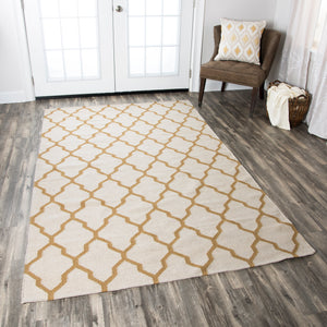 Rizzy Home Swing SG2961 Light Tan Trellis Area Rug