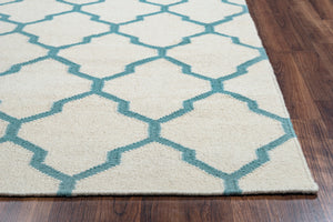 Rizzy Home Swing SG2962 Off White Trellis Area Rug