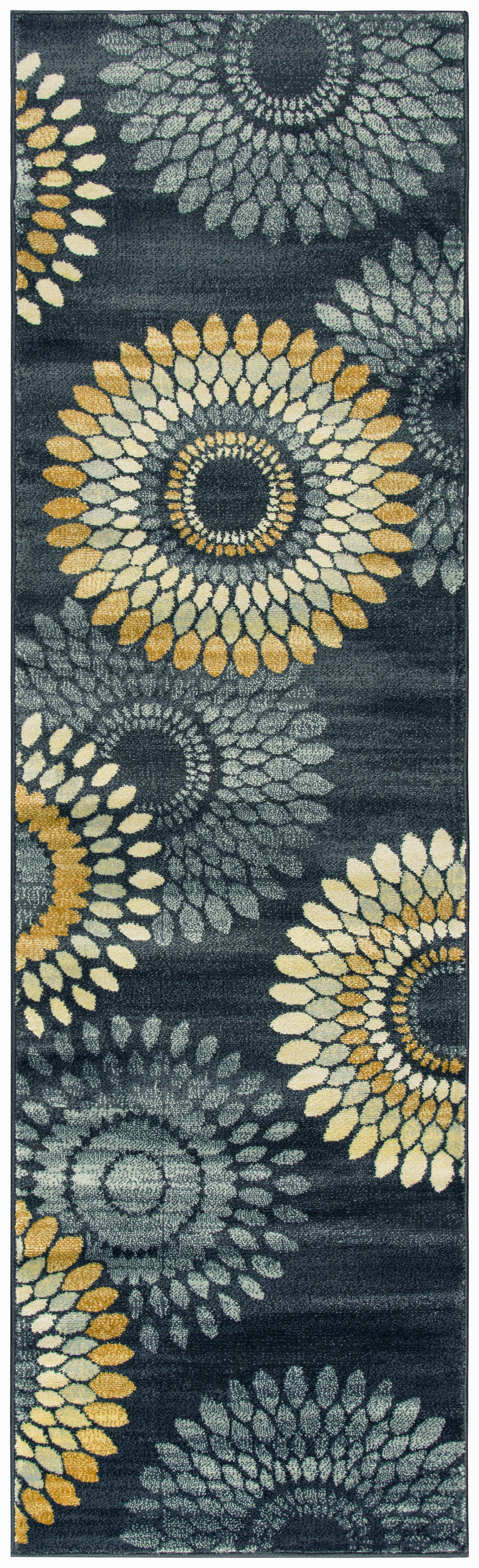 Rizzy Home Sorrento SO4269 Gray/Charcoal Medallion Area Rug