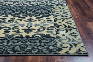 Rizzy Home Sorrento SO4447 Multi-Colored Patchwork Area Rug