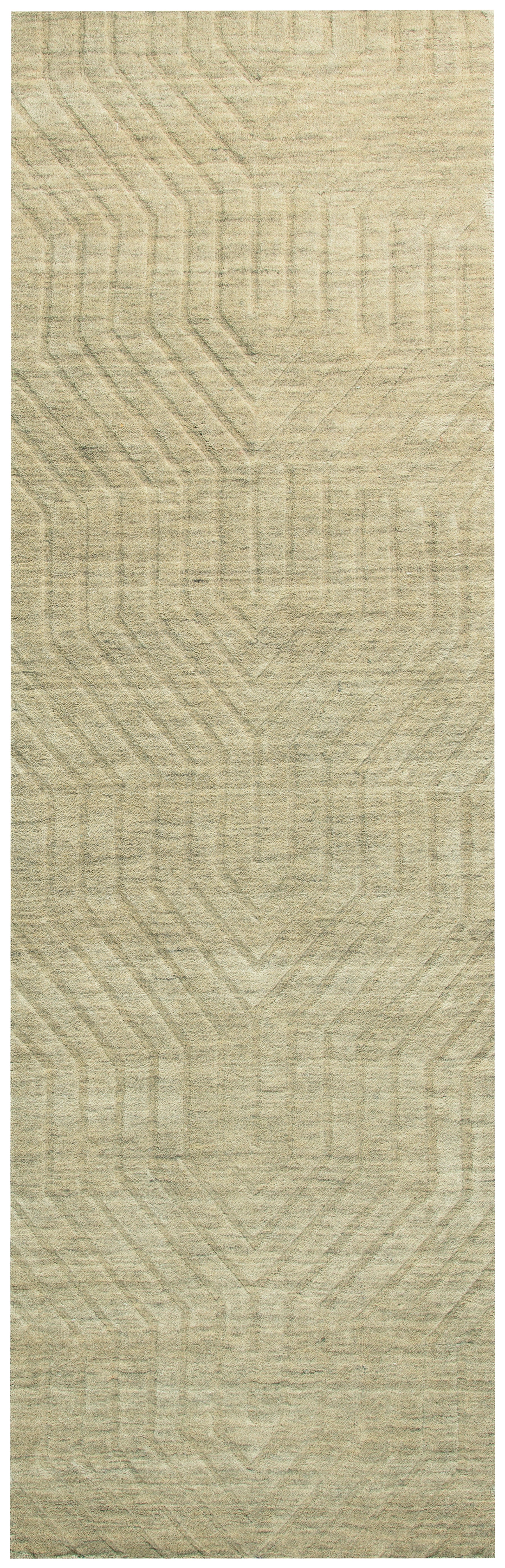 Rizzy Home Technique TC8580 Tan Solid Area Rug