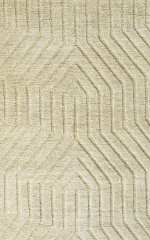 Rizzy Home Technique TC8580 Tan Solid Area Rug