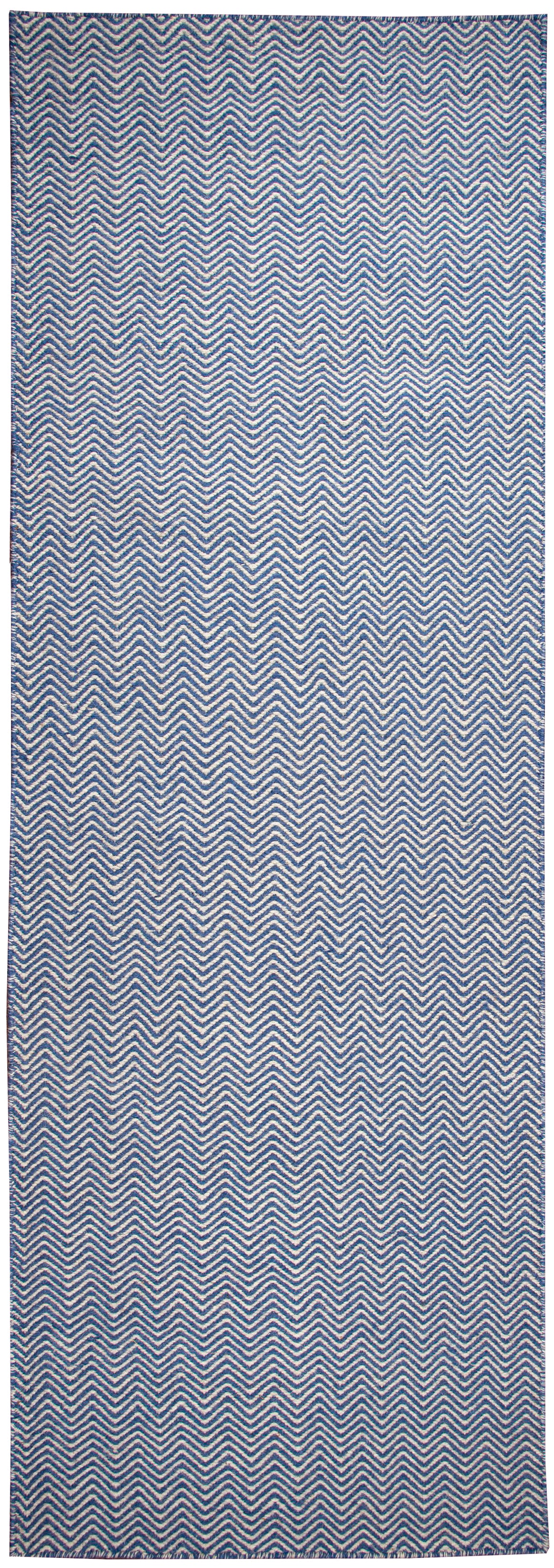 Rizzy Home Twist TW2922 Blue Chevron Area Rug