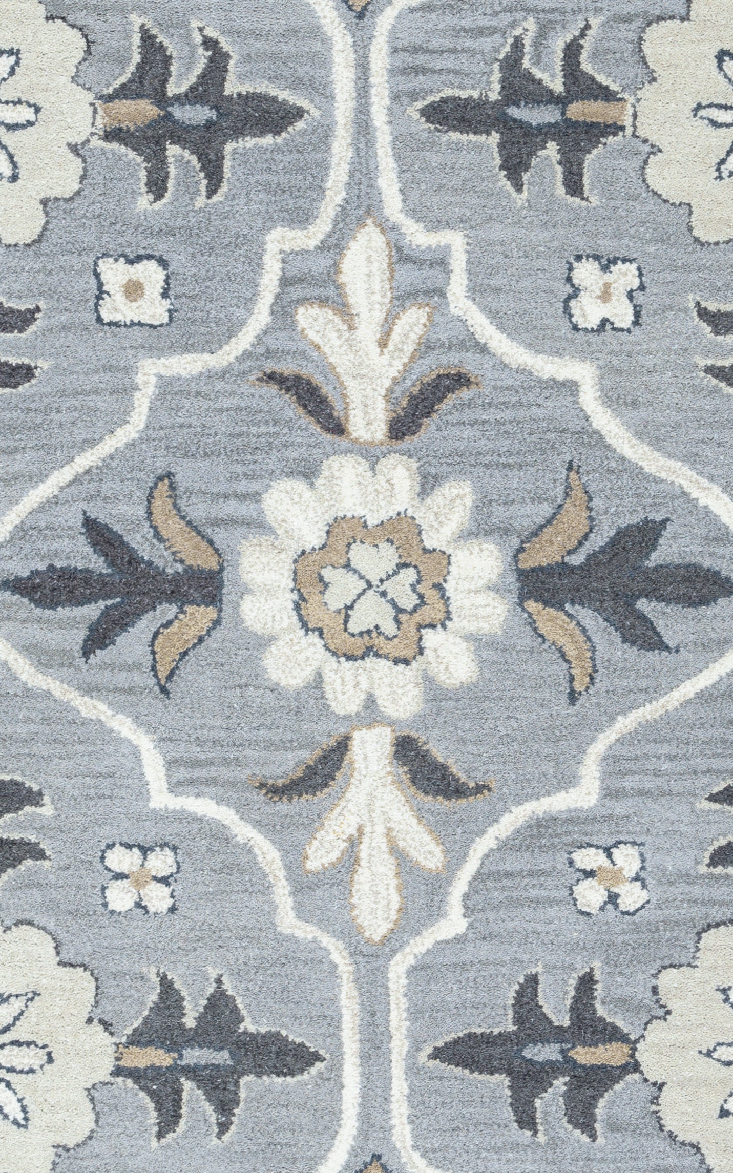 Rizzy Home Valintino VN9687 Blue Ornamental Area Rug