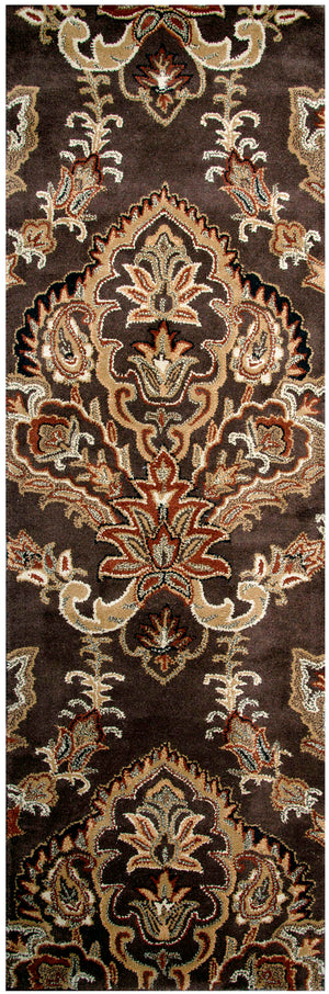 Rizzy Home Volare VO1680 Brown Ornamental Area Rug