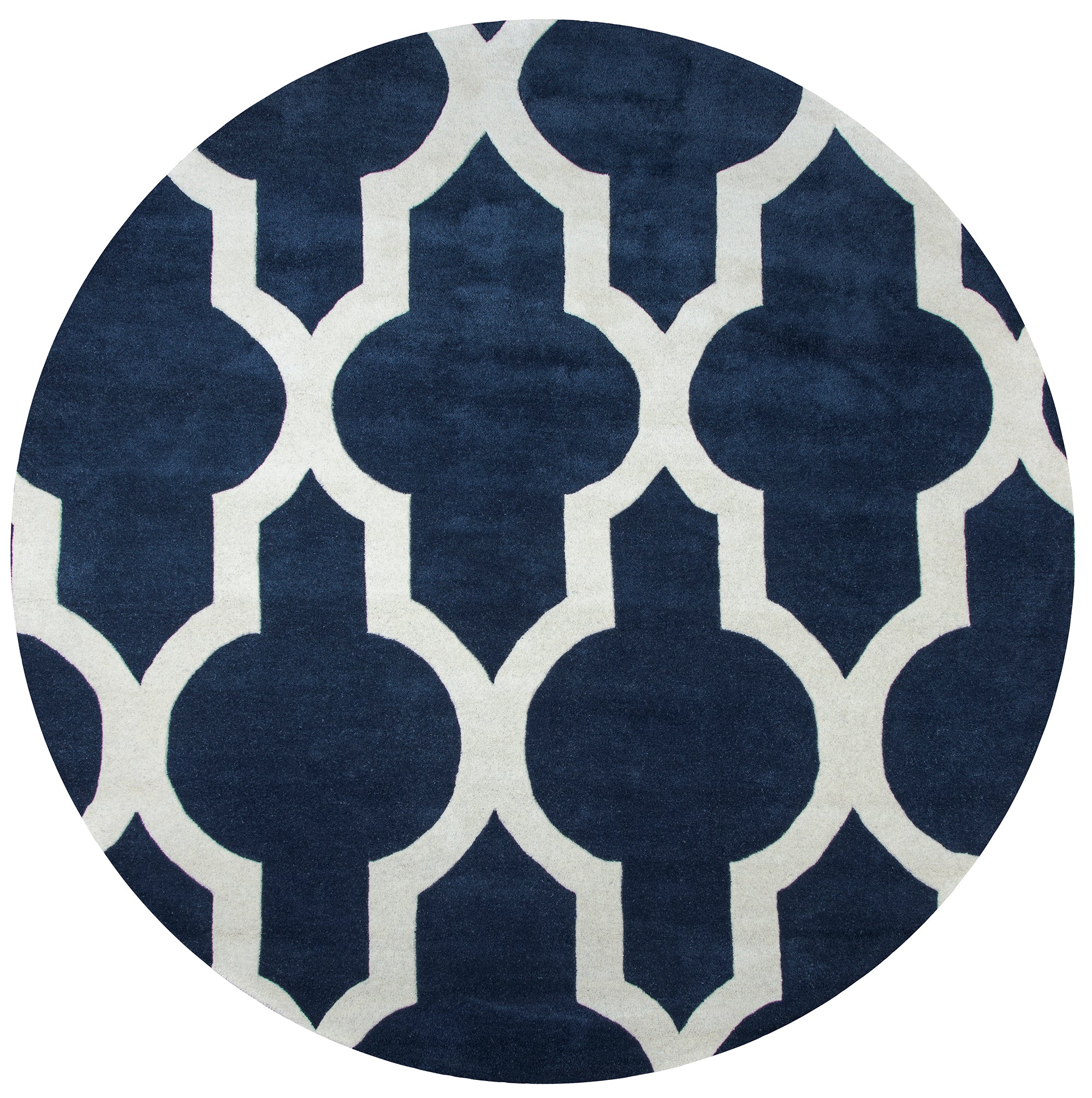 Rizzy Home Volare VO2132 Navy Trellis Area Rug