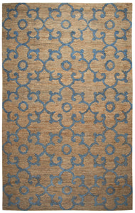 Rizzy Home Whittier WR9632 Natural Trellis Area Rug