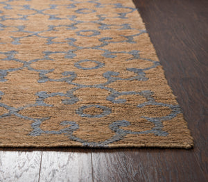 Rizzy Home Whittier WR9632 Natural Trellis Area Rug