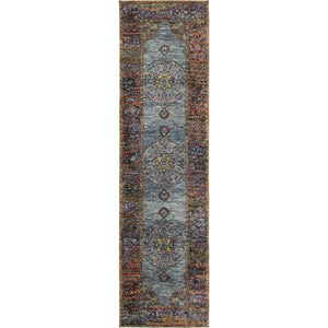 Oriental Weavers Andorra Blue/Multi Oriental 7139A Area Rug