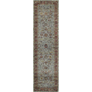 Oriental Weavers Andorra Blue/Red Oriental 7155A Area Rug