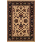 Oriental Weavers Ariana Ivory/Black Oriental 130/7 Area Rug