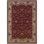 Oriental Weavers Ariana Red/Ivory Oriental 311C3 Area Rug