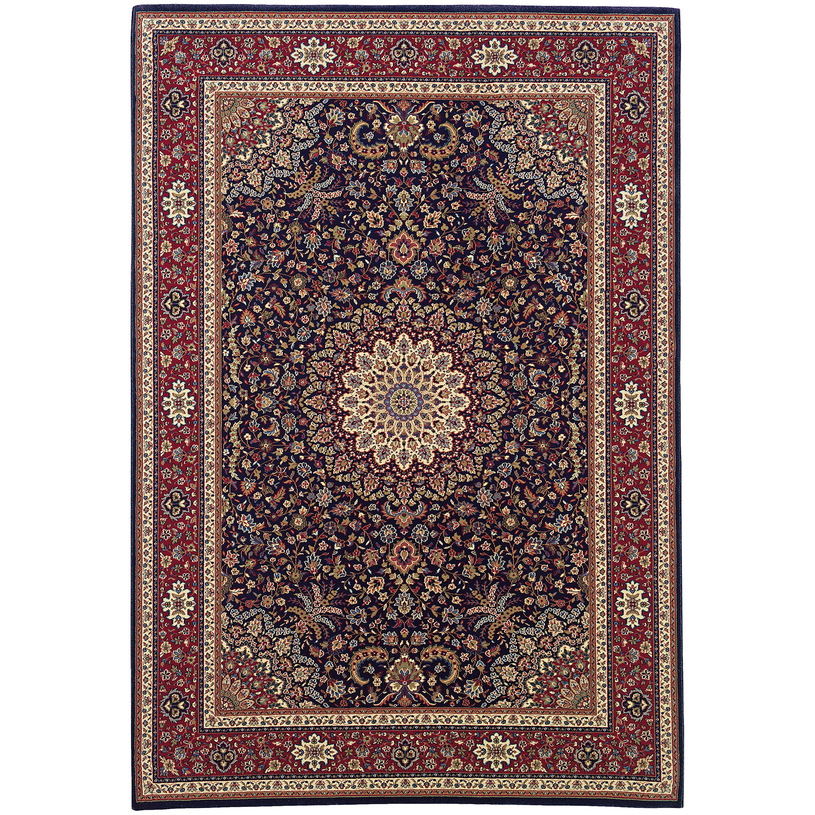 Oriental Weavers Ariana Blue/Red Oriental 095B3 Area Rug