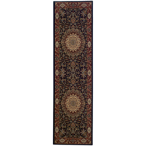 Oriental Weavers Ariana Blue/Red Oriental 095B3 Area Rug