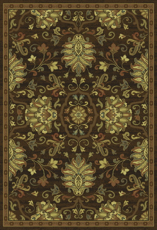 Oriental Weavers Hudson 042G1 Oriental Area Rug, Brown/Beige, 5'3"x7'6"