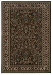 Oriental Weavers Ariana Green/Ivory Oriental 213G8 Area Rug, Rectangular 2'x3'