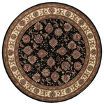 Oriental Weavers Ariana 117D3 Brown/Ivory Oriental Area Rug, 6' Round