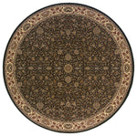 Oriental Weavers Ariana 172D2 Brown/Ivory Oriental Area Rug, 8' Round