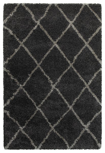 Oriental Weavers Henderson 090K1 Geometric Area Rug, Charcoal/Gray, 7'10"x10'10"