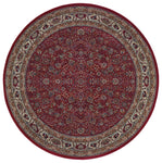 Oriental Weavers Ariana 113R3 Red/Ivory Oriental Area Rug, 6' Round