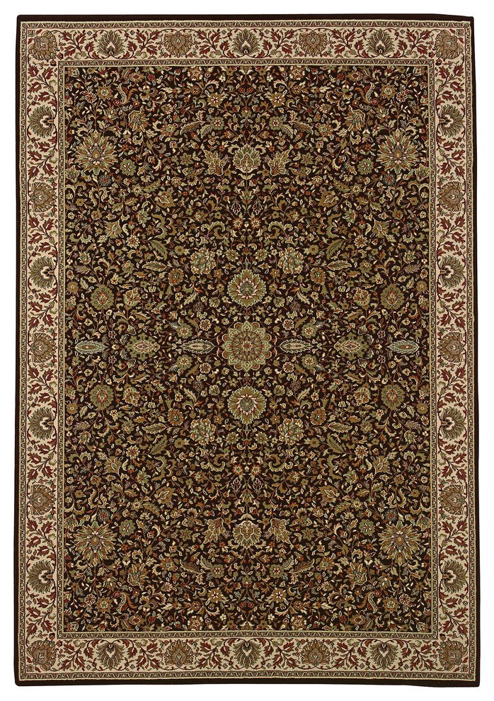 Oriental Weavers Ariana Brown/Ivory Oriental 172D2 Area Rug, Square 8'x8'