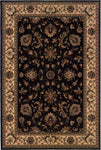 Oriental Weavers Ariana 311K3 Oriental Area Rug, Black/Ivory, 12'x15'