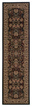 Oriental Weavers Ariana Black/Ivory Oriental 213K8 Area Rug, Runner 2'7"x9'4"