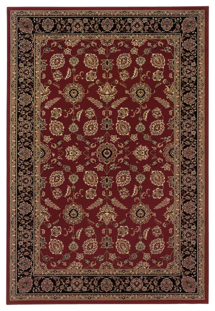 Oriental Weavers Ariana 271C3 Oriental Area Rug, Red/Black, 7'10"x11'