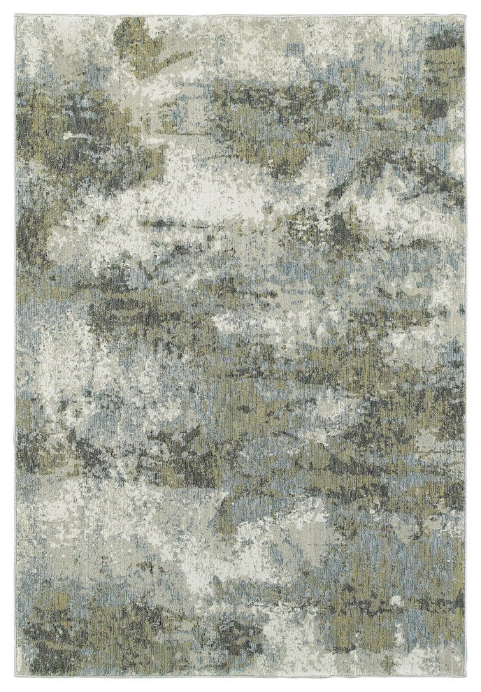 Oriental Weavers Evolution 8039E Abstract Area Rug, Blue/Green, 7'10"x10'10"