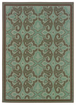 Oriental Weavers Montego 2335L Oriental Area Rug, Blue/Brown, 6'7"x9'6"