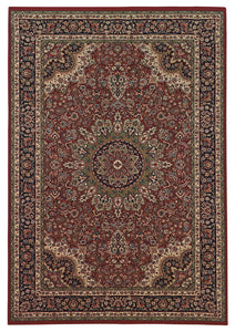 Oriental Weavers Ariana Red/Blue Oriental 116R3 Area Rug, Rectangular 4'x5'9"