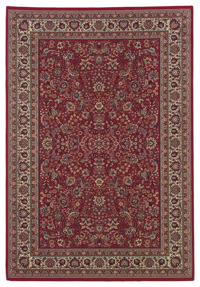 Oriental Weavers Ariana Red/Ivory Oriental 113R3 Area Rug, Rectangular 12'x15'