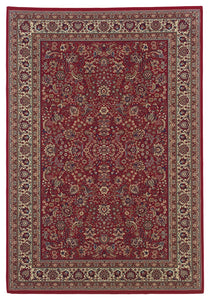 Oriental Weavers Ariana Red/Ivory Oriental 113R3 Area Rug, Rectangular 12'x15'