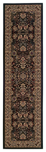 Oriental Weavers Ariana 213K8 Oriental Area Rug, Black/Ivory, 10'x12'7"