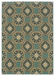 Oriental Weavers Montego Blue/Ivory Floral 8323L Area Rug, Runner 2'3"x7'6"