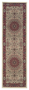 Oriental Weavers Ariana Ivory/Red Oriental 095J3 Area Rug, Runner 2'3"x7'9"