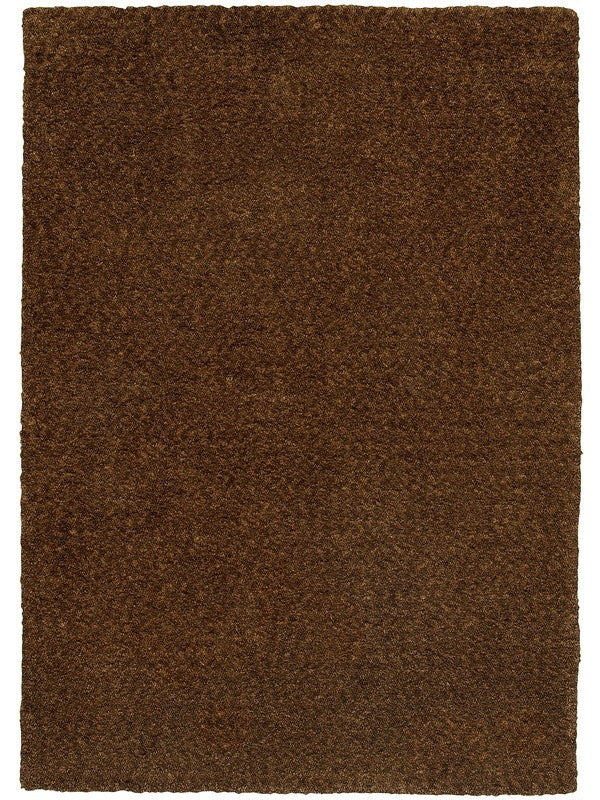 Oriental Weavers Heavenly Brown Solid 73404 Area Rug, Rectangular 6'6"x9'6"