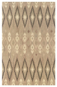 Oriental Weavers Anastasia 68001 Abstract Area Rug, Beige/Ivory, 5'x8'