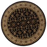 Oriental Weavers Ariana 271D3 Brown/Ivory Oriental Area Rug, 8' Round