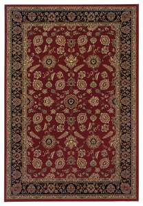 Oriental Weavers Ariana Red/Black Oriental 271C3 Area Rug, Runner 2'3"x7'9"