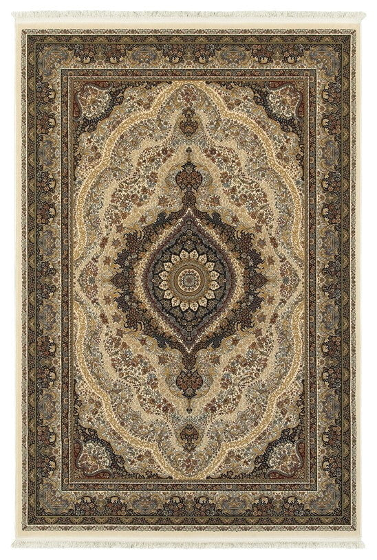 Oriental Weavers Masterpiece 111W2 Area Rug, Ivory/Multi, 3'10"x5'5" Rectangle