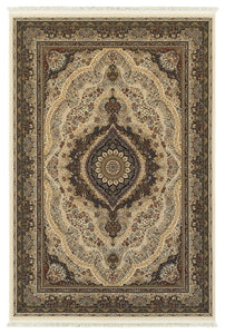 Oriental Weavers Masterpiece 111W2 Area Rug, Ivory/Multi, 3'10"x5'5" Rectangle