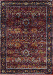 Oriental Weavers Andorra 7153A Oriental Area Rug, Red/Purple, 8'6"x11'7"