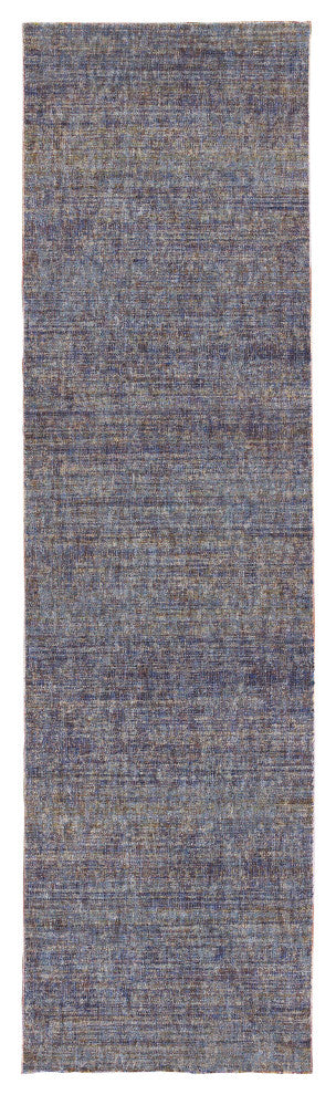 Oriental Weavers Atlas Purple/Gray Solid 8033F Area Rug, Runner 2'3"x8'