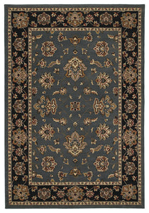 Oriental Weavers Ariana 623H3 Floral Area Rug, Blue/Black, 7'10"x11'