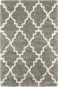 Oriental Weavers Henderson 092E9 Geometric Area Rug, Gray/Ivory, 3'10"x5'5"