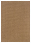 Oriental Weavers Karavia Tan Solid 2068X Area Rug, Rectangular 8'6"x13'